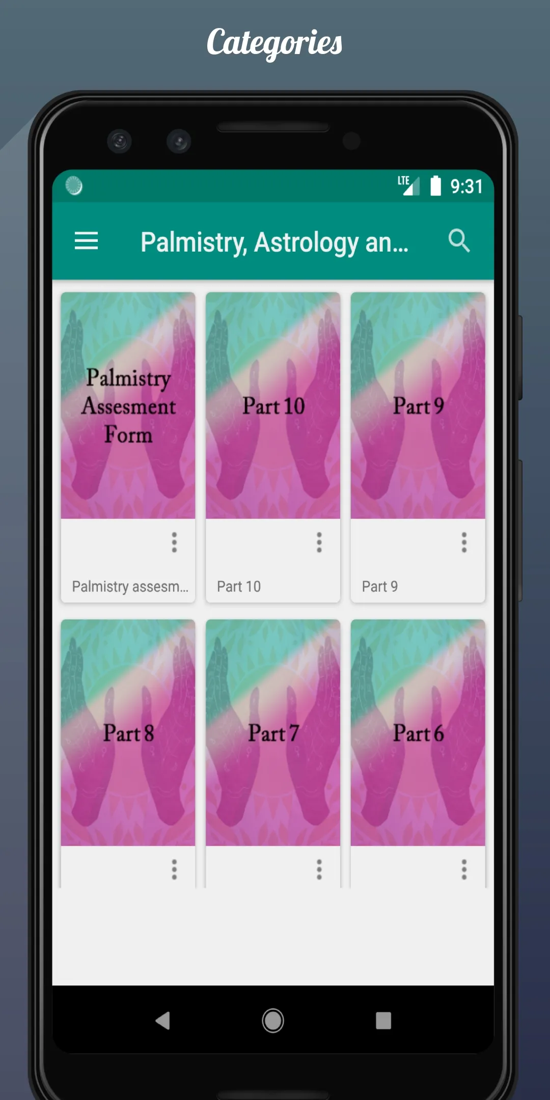 Palmistry - Astrology - Guide | Indus Appstore | Screenshot