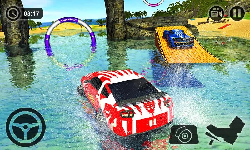 Floating Water Surfer Car Driv | Indus Appstore | Screenshot