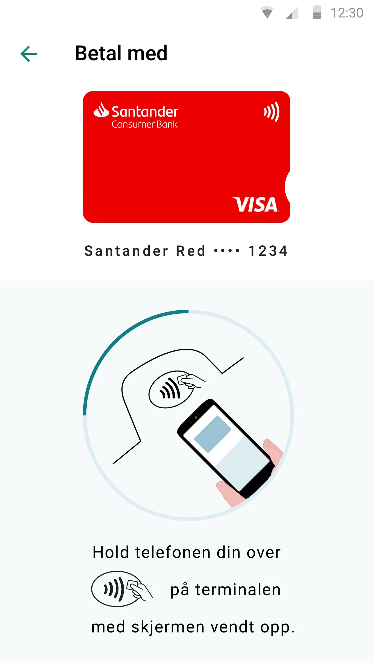 Santander My Cards | Indus Appstore | Screenshot