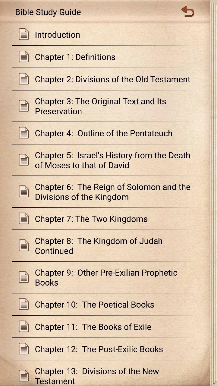 Bible Study Guide | Indus Appstore | Screenshot