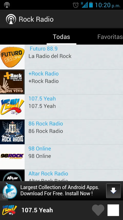 Rock Radio | Indus Appstore | Screenshot