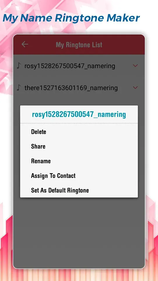 My Name Ringtone Maker | Indus Appstore | Screenshot