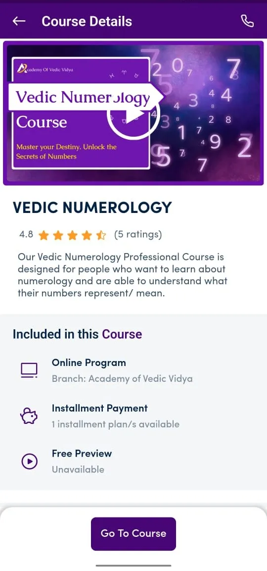 Academy Of Vedic Vidya | Indus Appstore | Screenshot