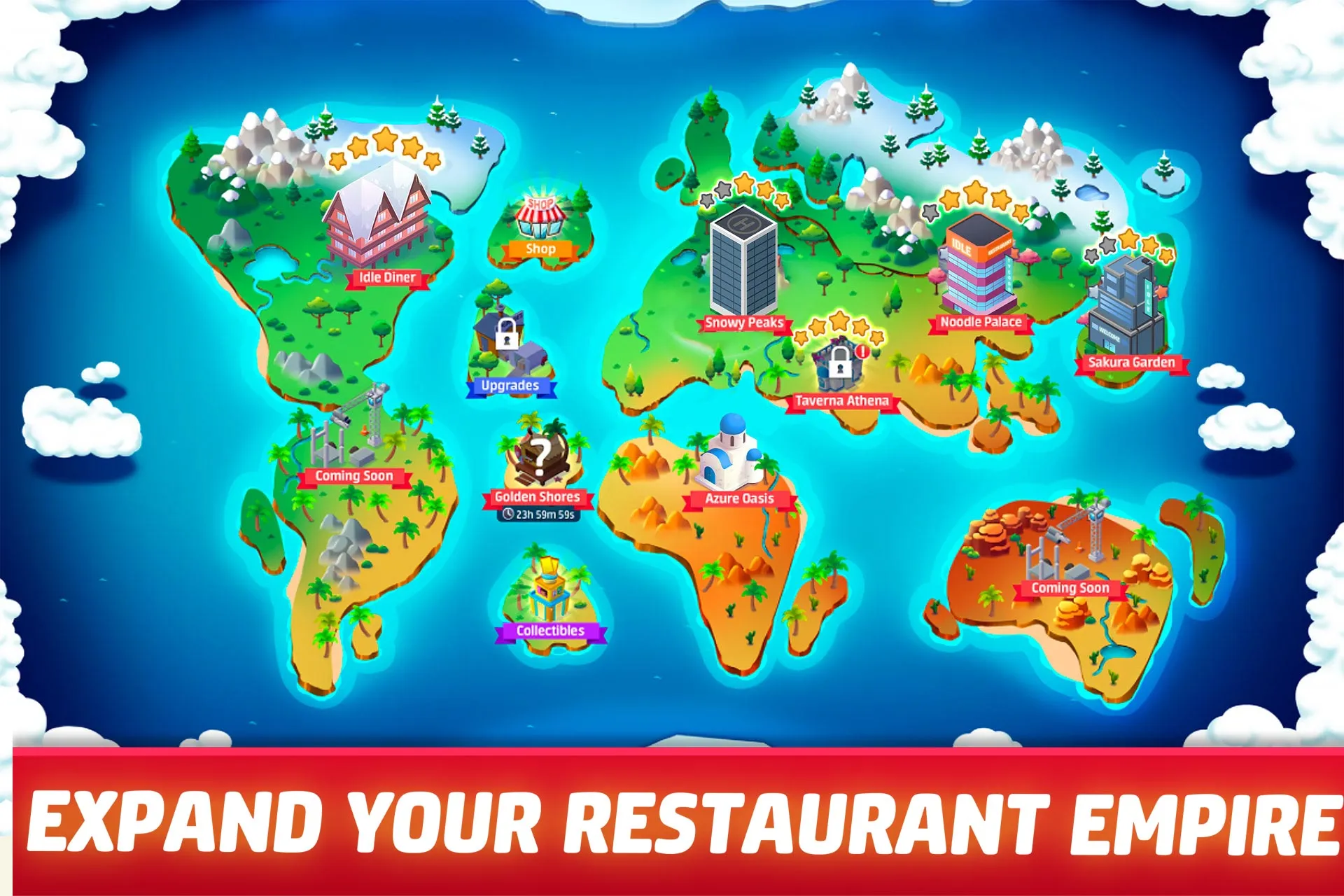 Idle Restaurant Tycoon: Empire | Indus Appstore | Screenshot