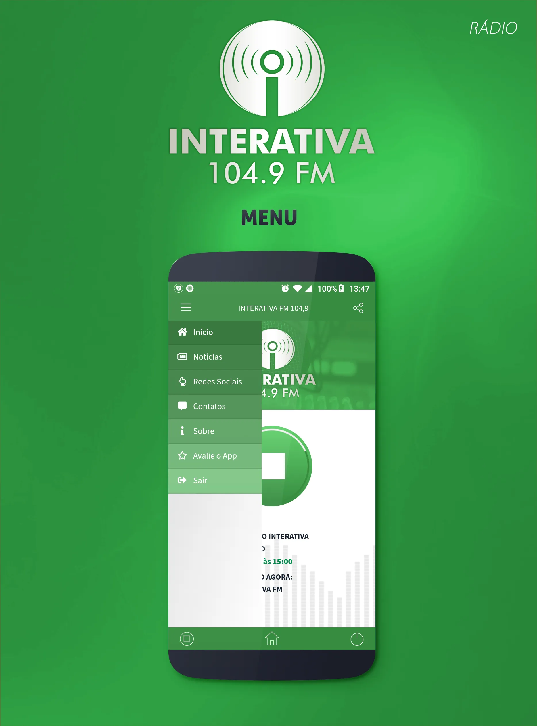 Interativa FM Capitão | Indus Appstore | Screenshot