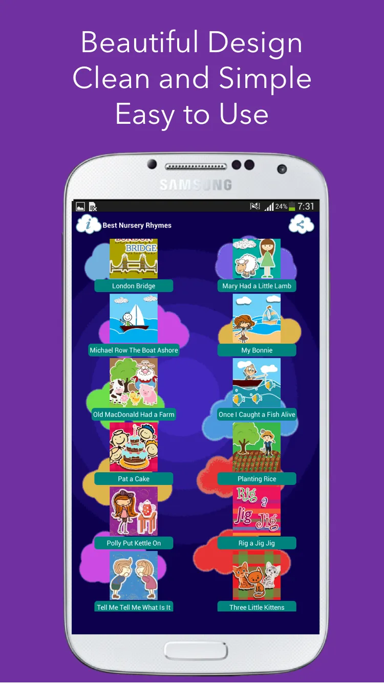 Best Nursery Rhymes for Kids | Indus Appstore | Screenshot