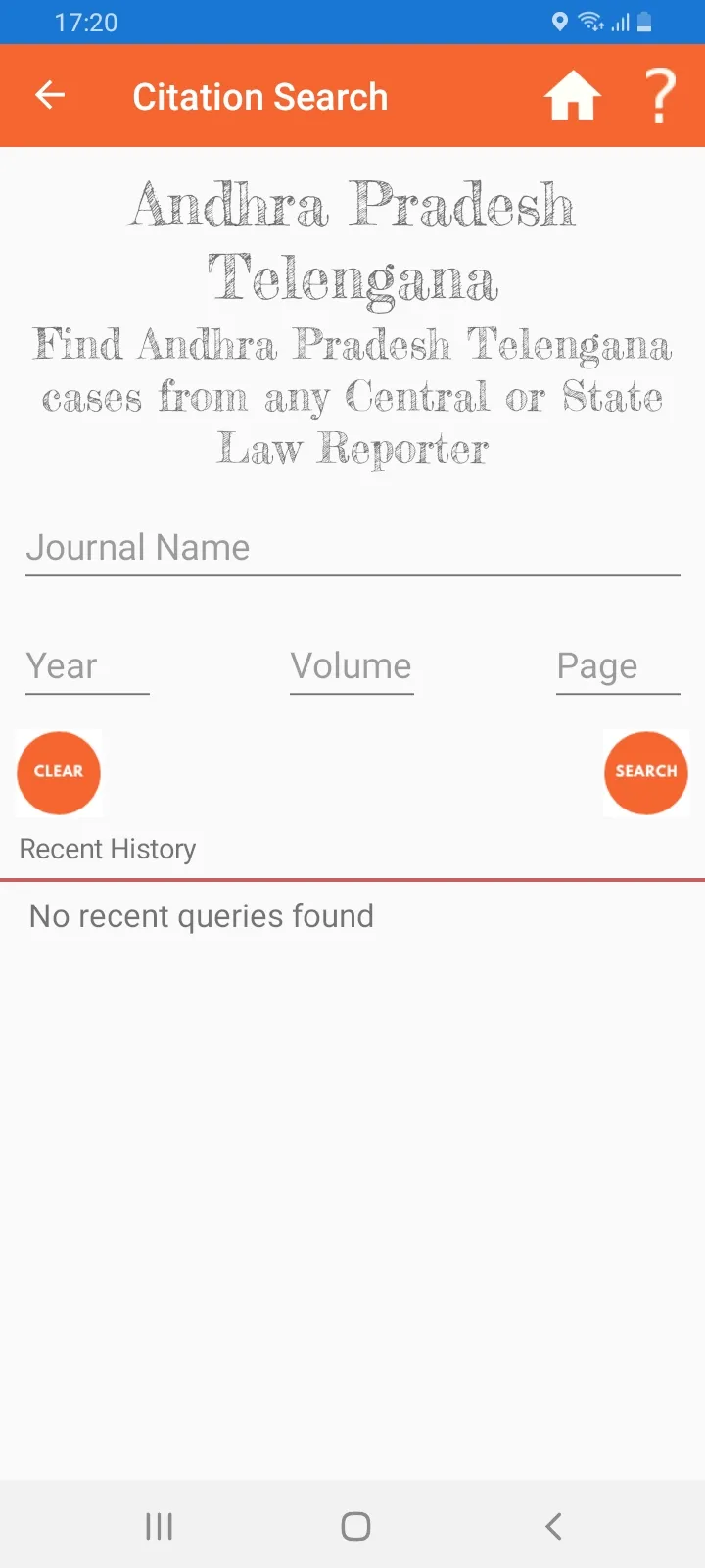 Andhra Telangana Legal Reports | Indus Appstore | Screenshot