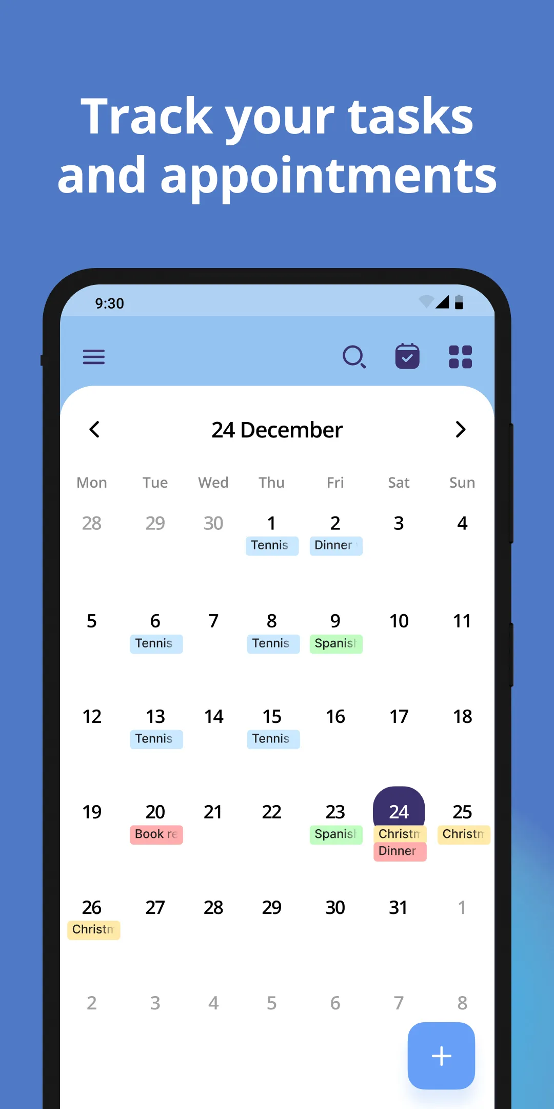 Calendar: Daily Agenda Planner | Indus Appstore | Screenshot
