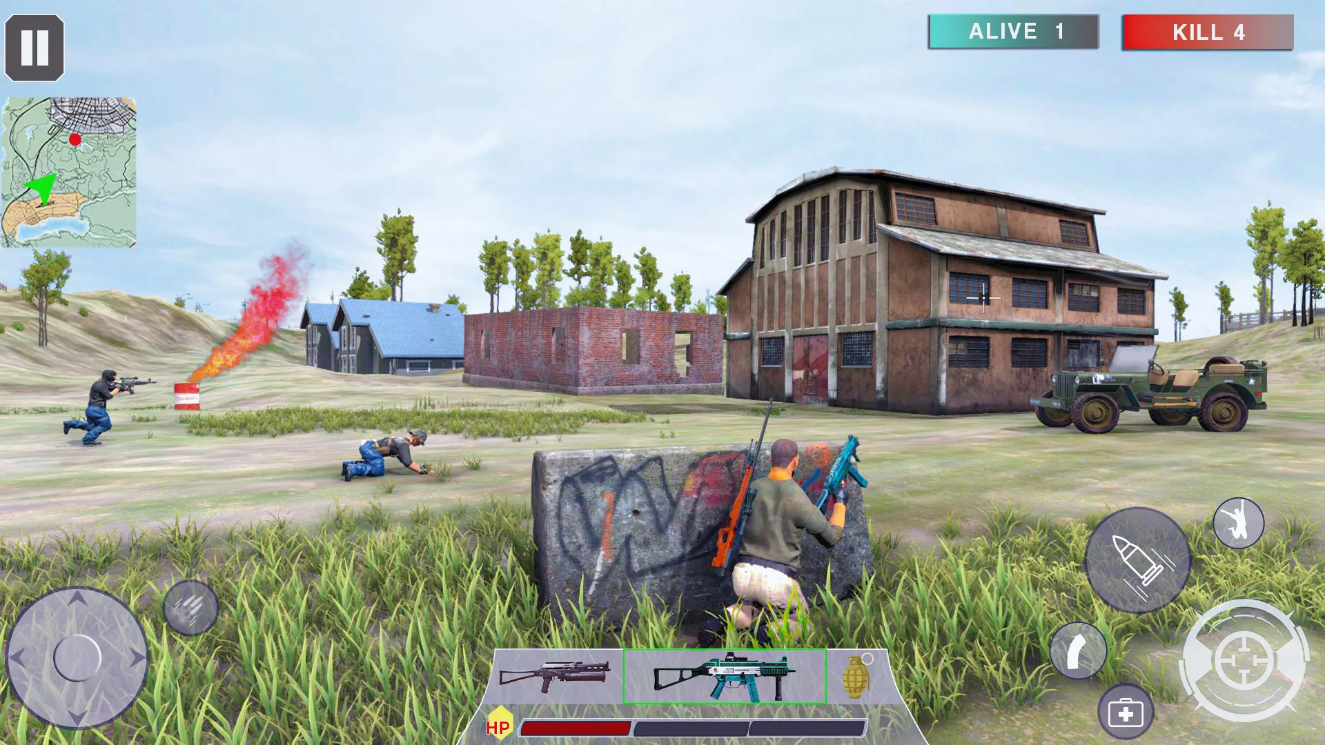 FF Fire Squad Battleground 3D | Indus Appstore | Screenshot