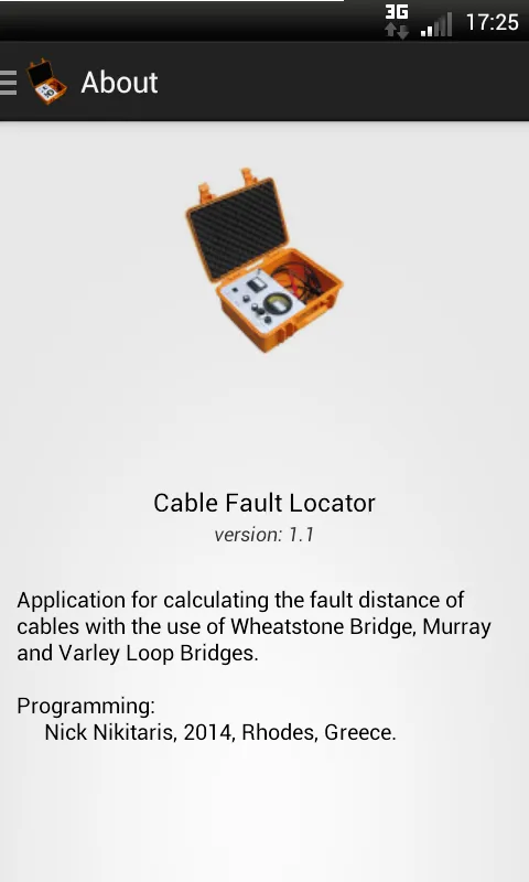 Cable Fault Locator | Indus Appstore | Screenshot