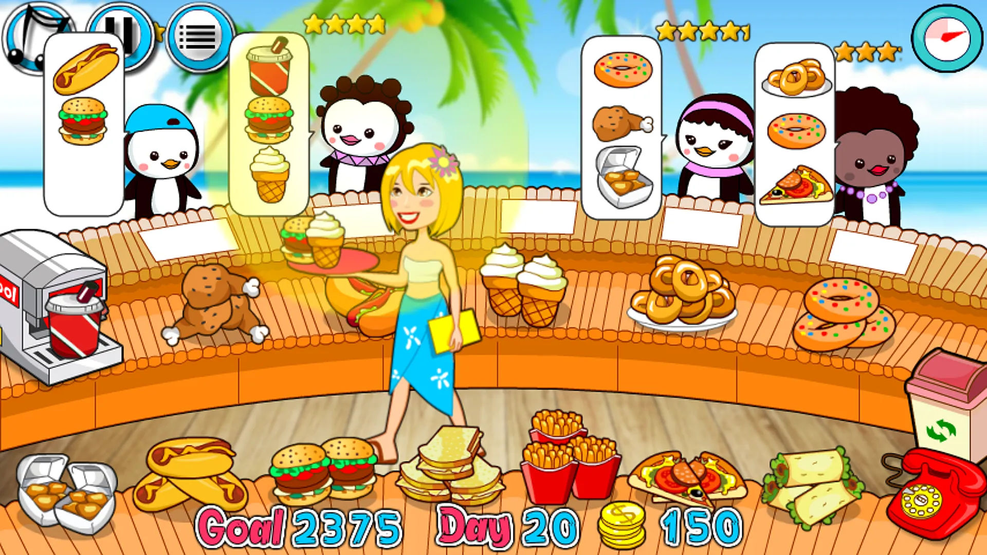 My Penguin Restaurant | Indus Appstore | Screenshot