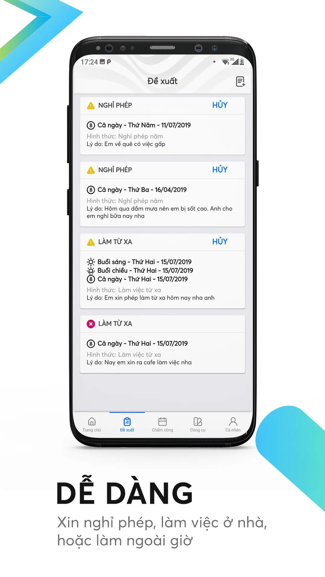 iYeah1 - Chấm công và Quản trị | Indus Appstore | Screenshot