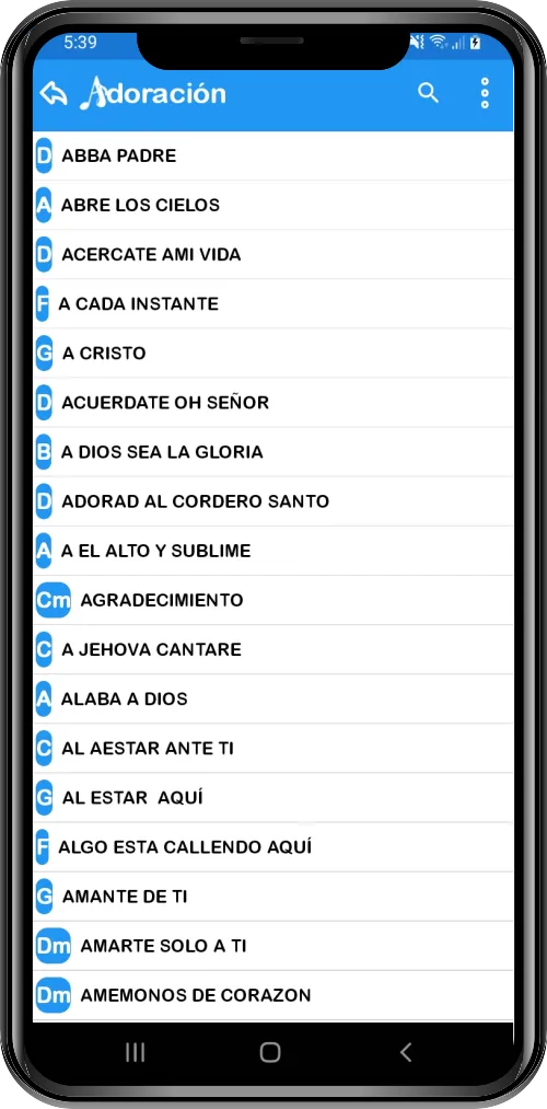 Himnario con Notas | Indus Appstore | Screenshot