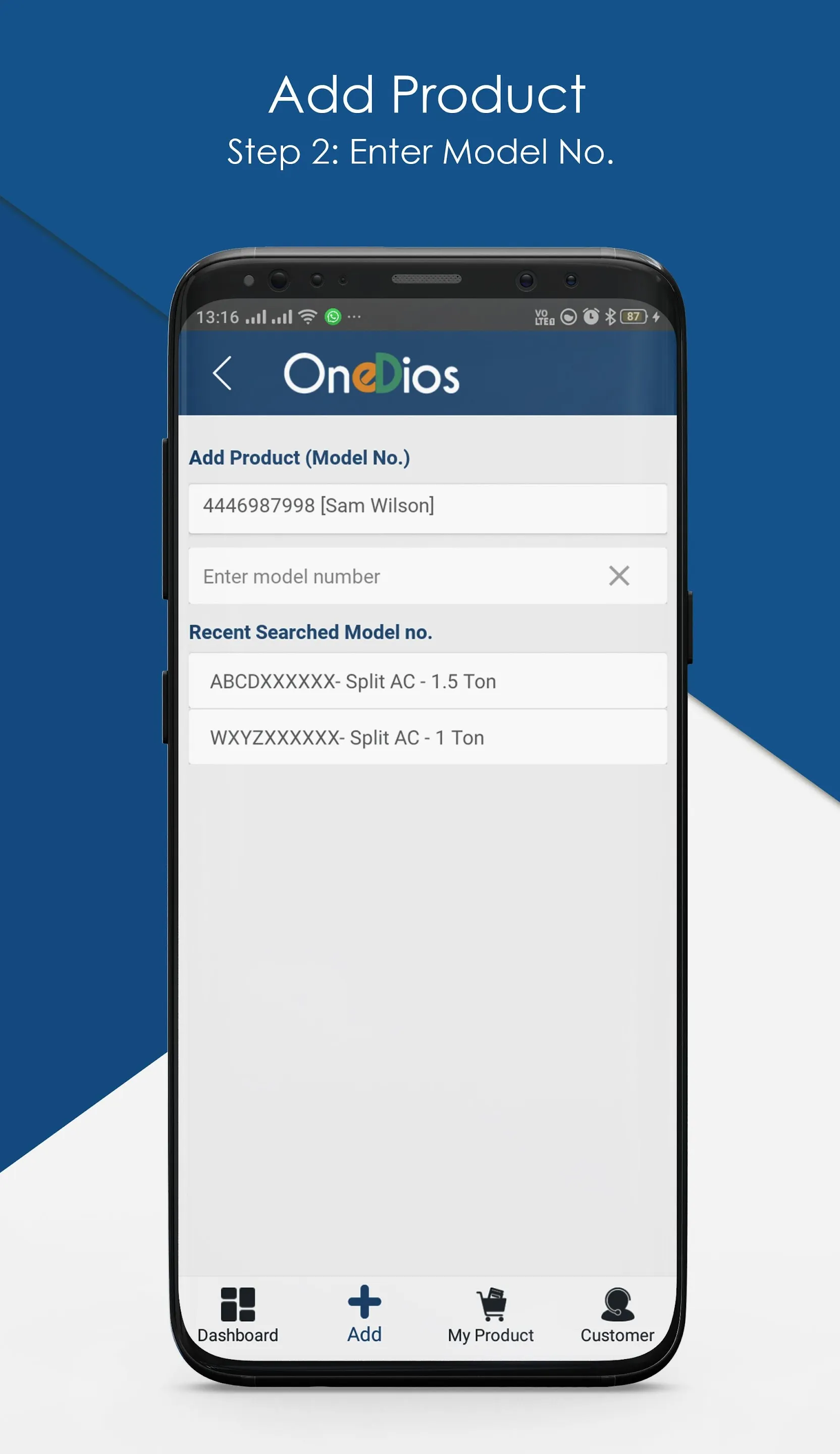 OneDios Business Partner | Indus Appstore | Screenshot