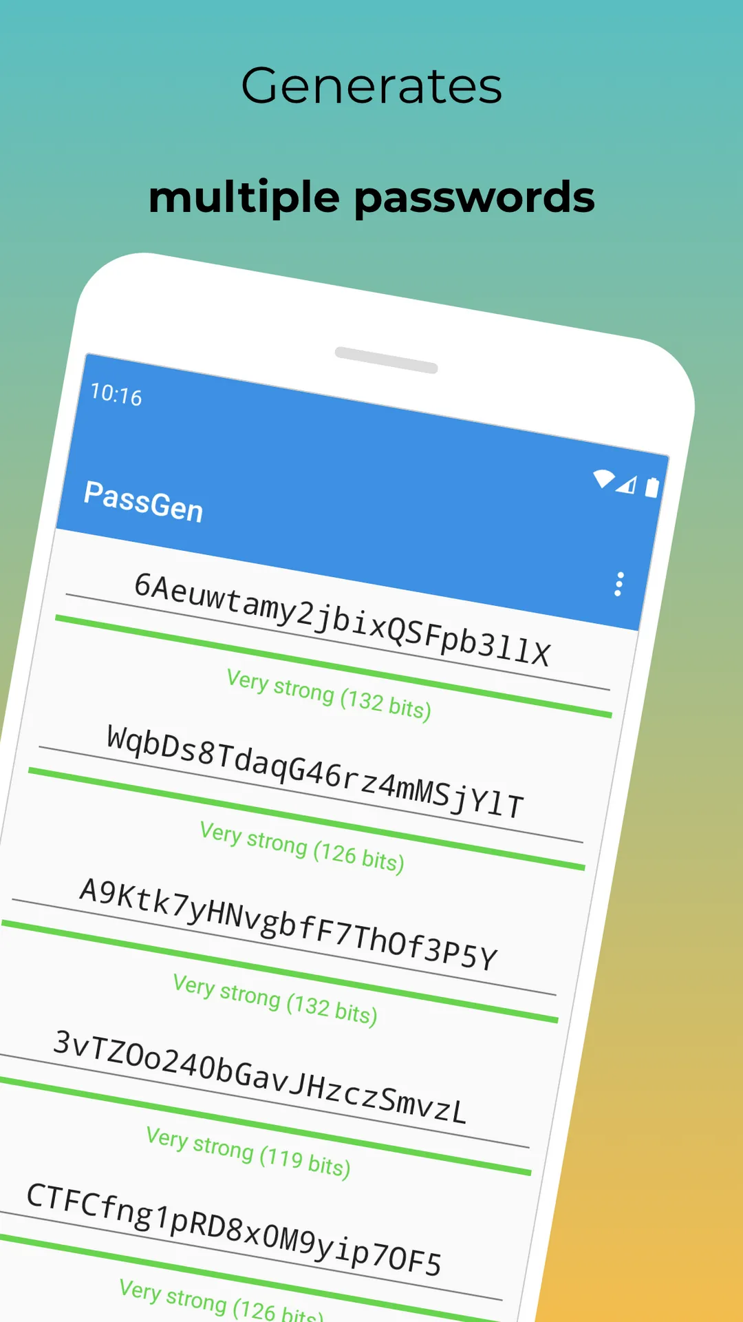 PassGen - Password Generator | Indus Appstore | Screenshot