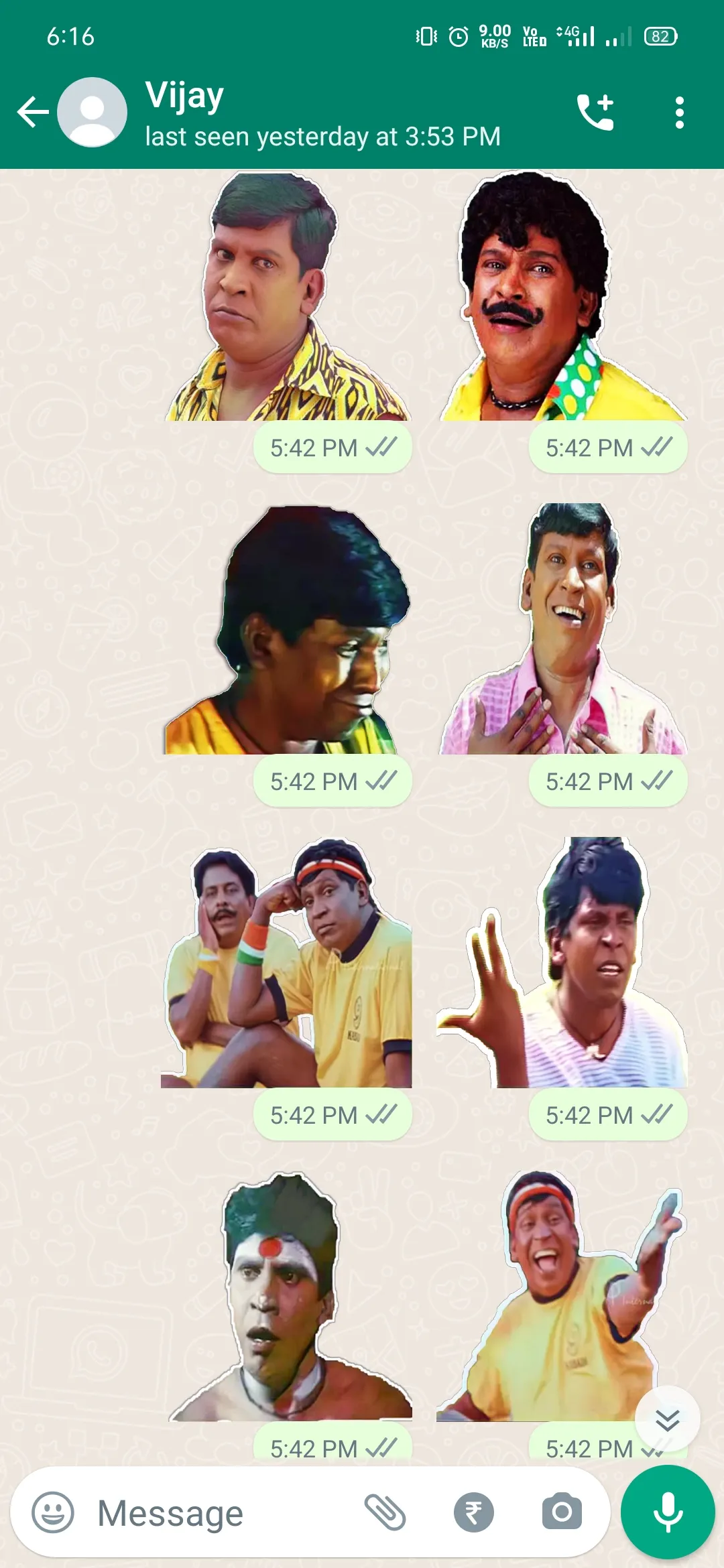 WASticker - Tamil Stickers | Indus Appstore | Screenshot