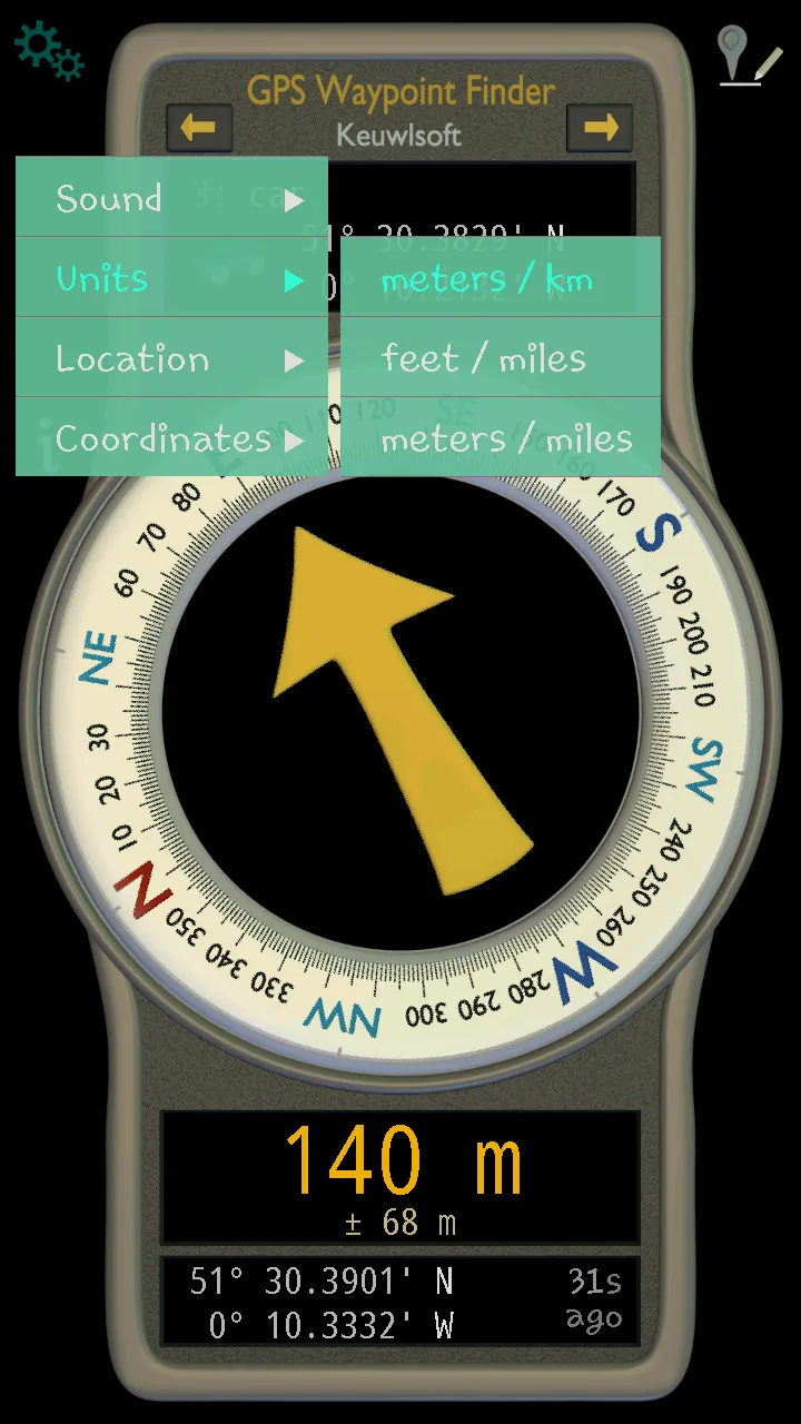 GPS Waypoint Finder | Indus Appstore | Screenshot