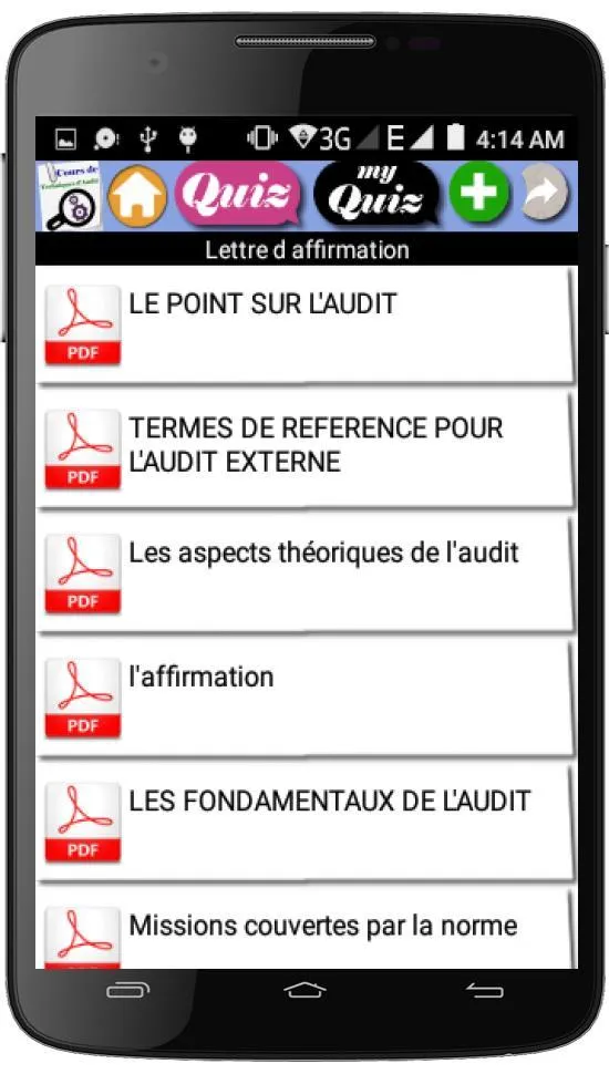 Cours de technique d Audit | Indus Appstore | Screenshot