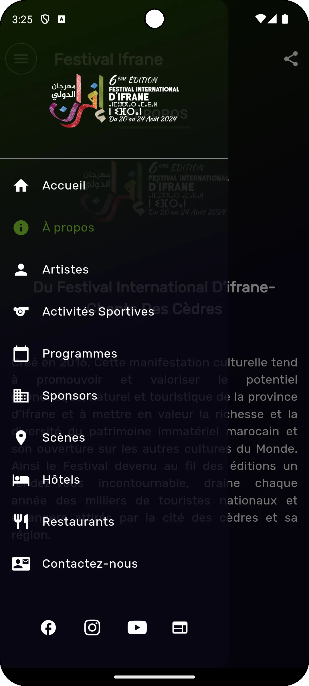 Festival Ifrane 2024 | Indus Appstore | Screenshot