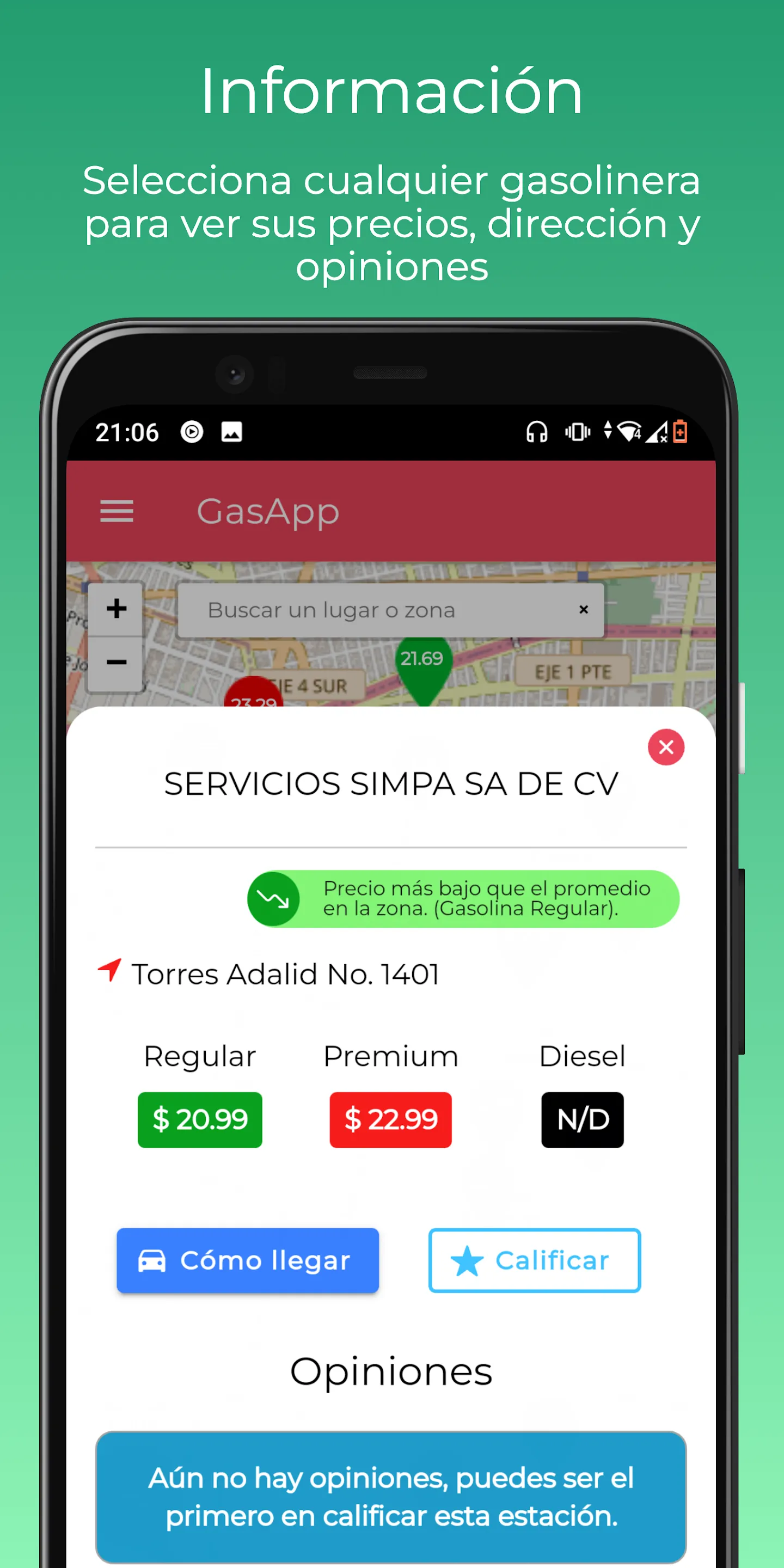 GasApp - Gasolina barata en MX | Indus Appstore | Screenshot