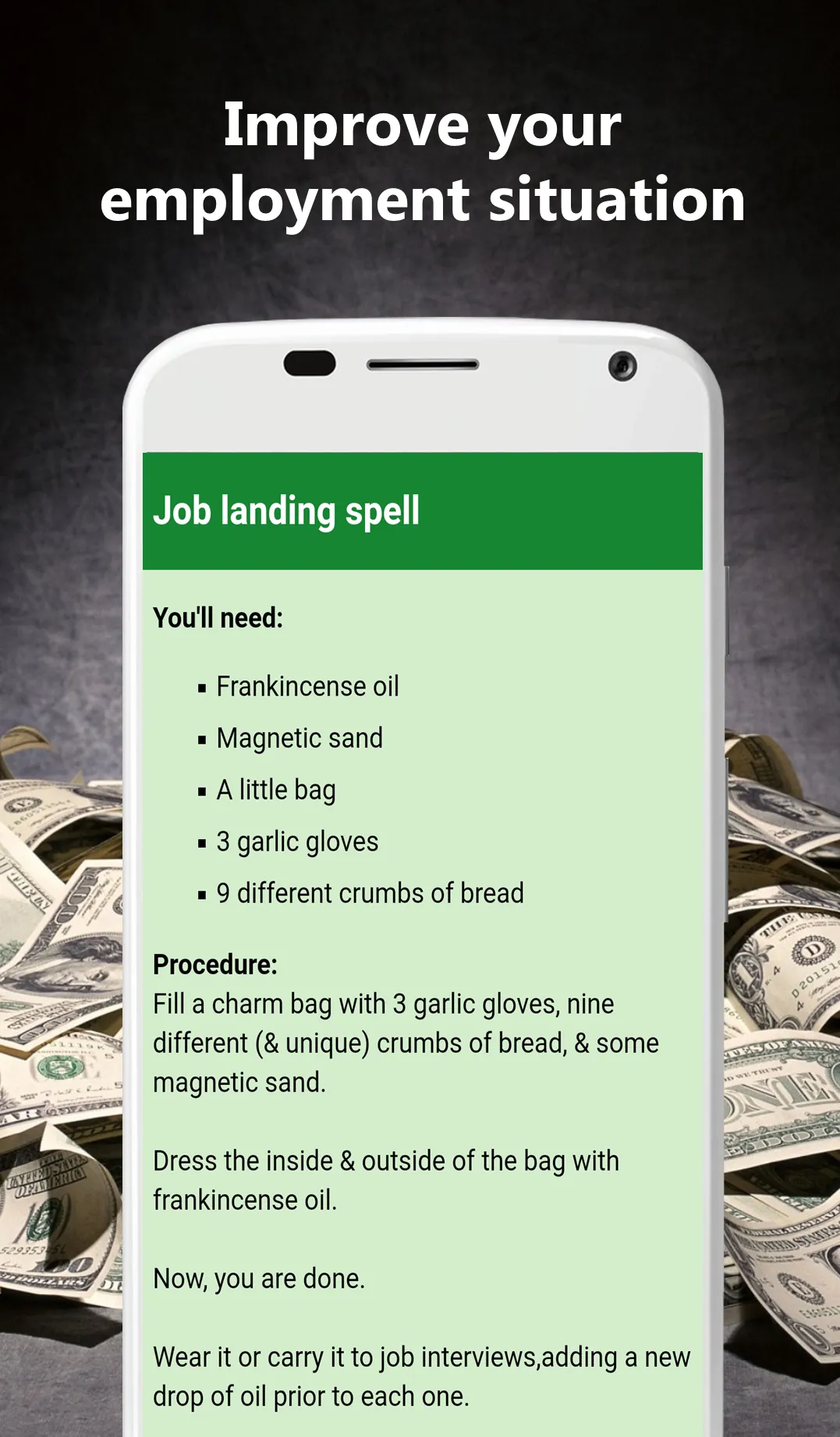 Money spells that work easy | Indus Appstore | Screenshot