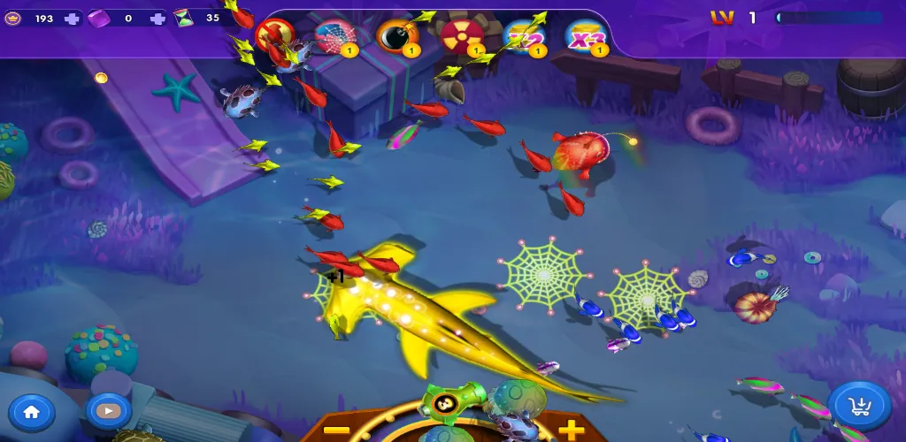 Fish Fury: The Dark Ocean | Indus Appstore | Screenshot