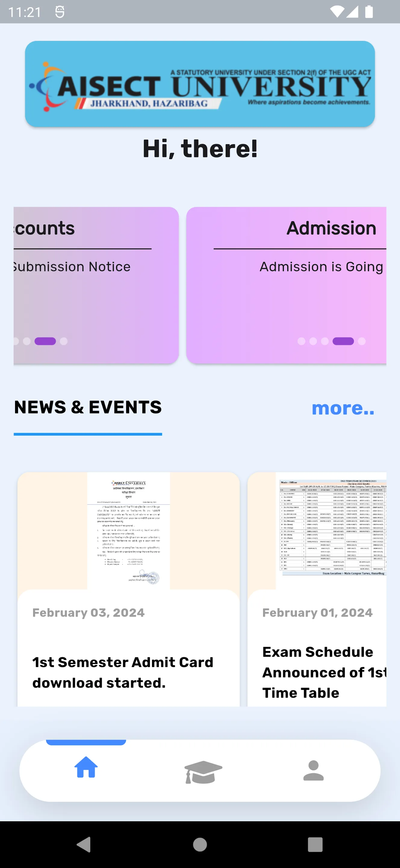 AISECT UNIVERSITY | Indus Appstore | Screenshot