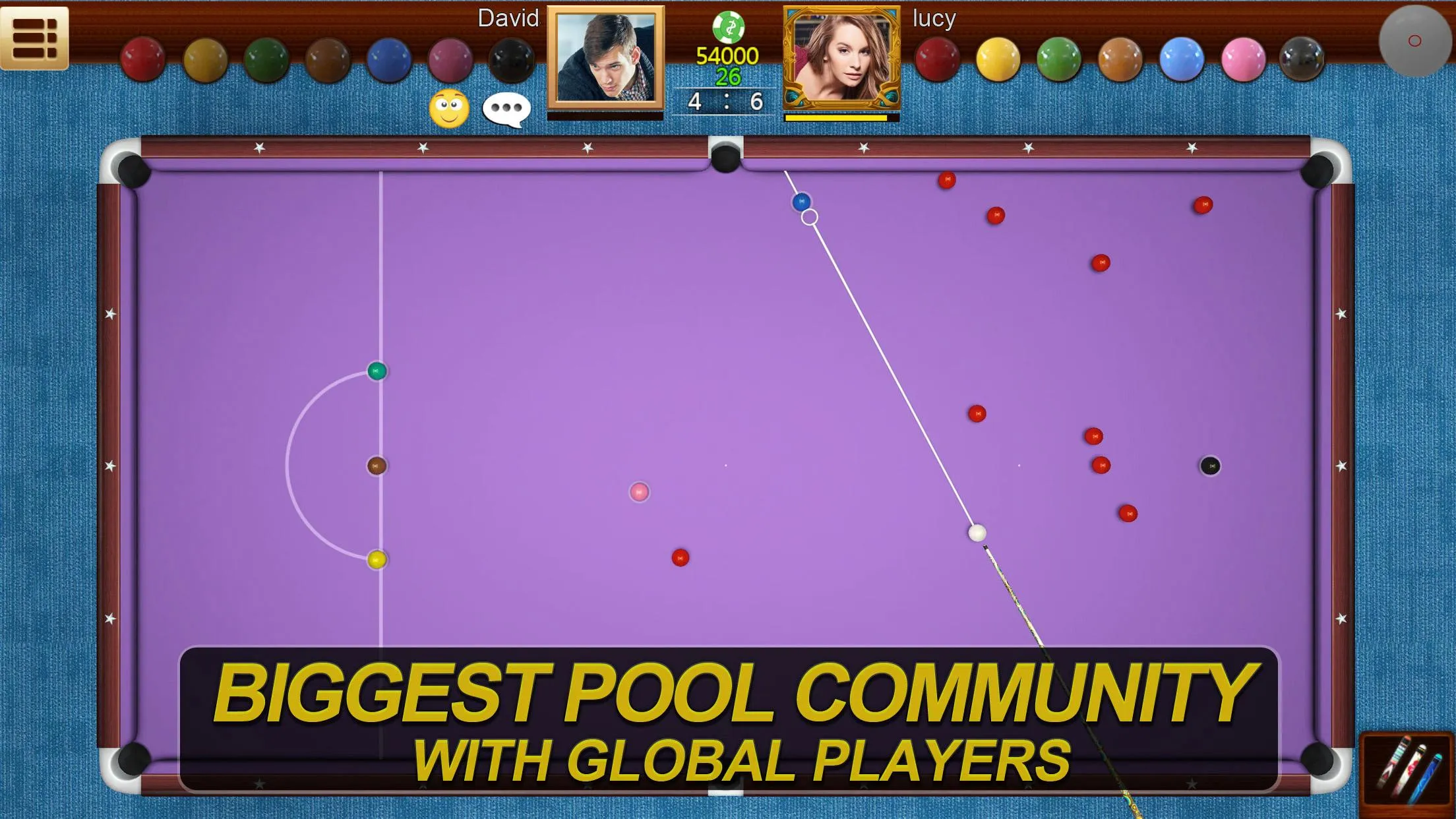 Real Pool 3D Online 8Ball Game | Indus Appstore | Screenshot