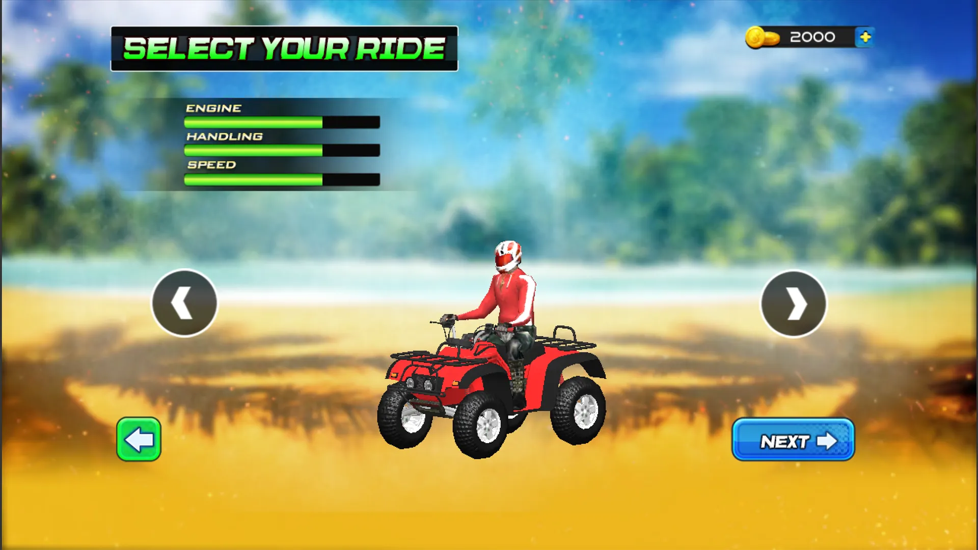 Beach ATV Quad Rally 3D | Indus Appstore | Screenshot