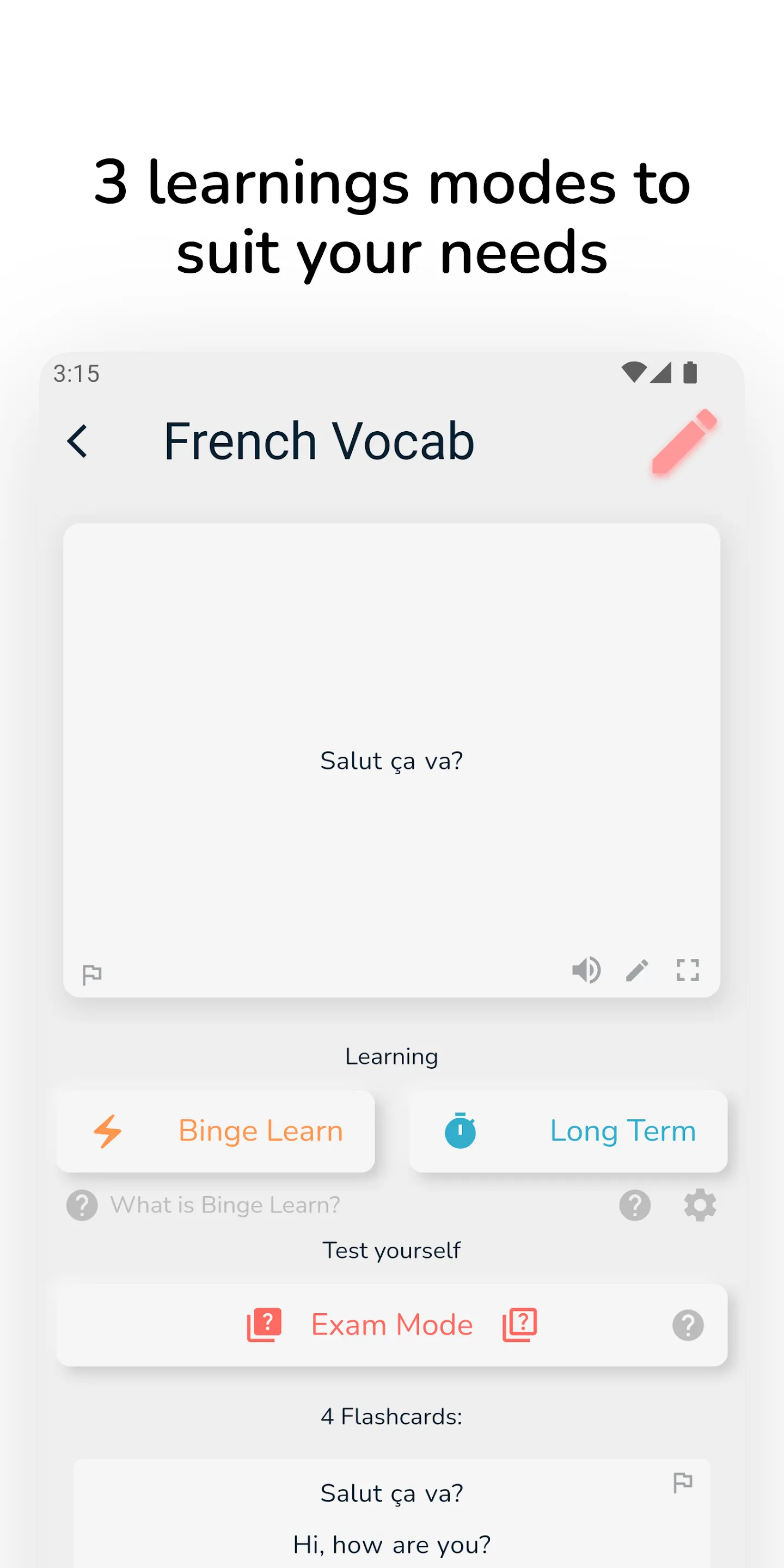 OutLearn Flashcards | Indus Appstore | Screenshot