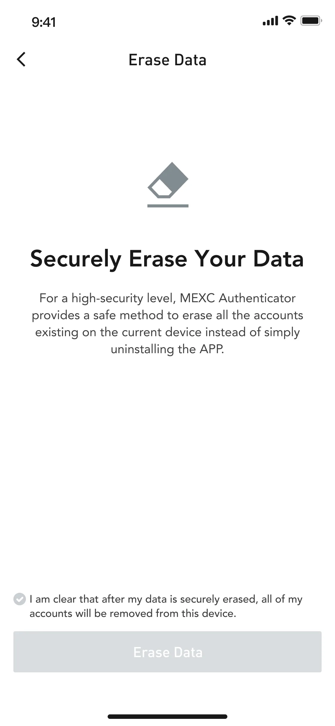 MEXC Authenticator | Indus Appstore | Screenshot