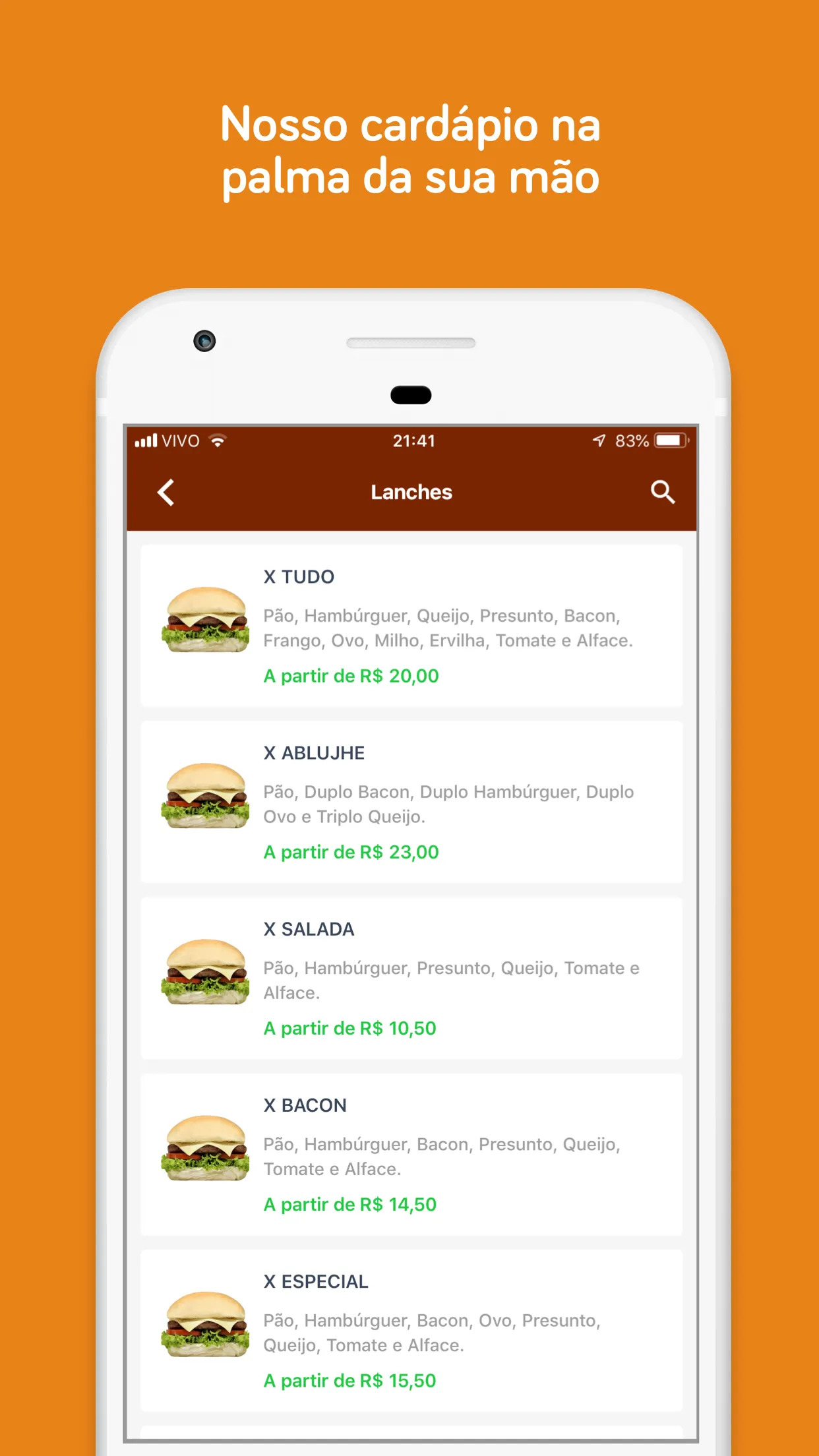 Tcheco Lanches | Indus Appstore | Screenshot