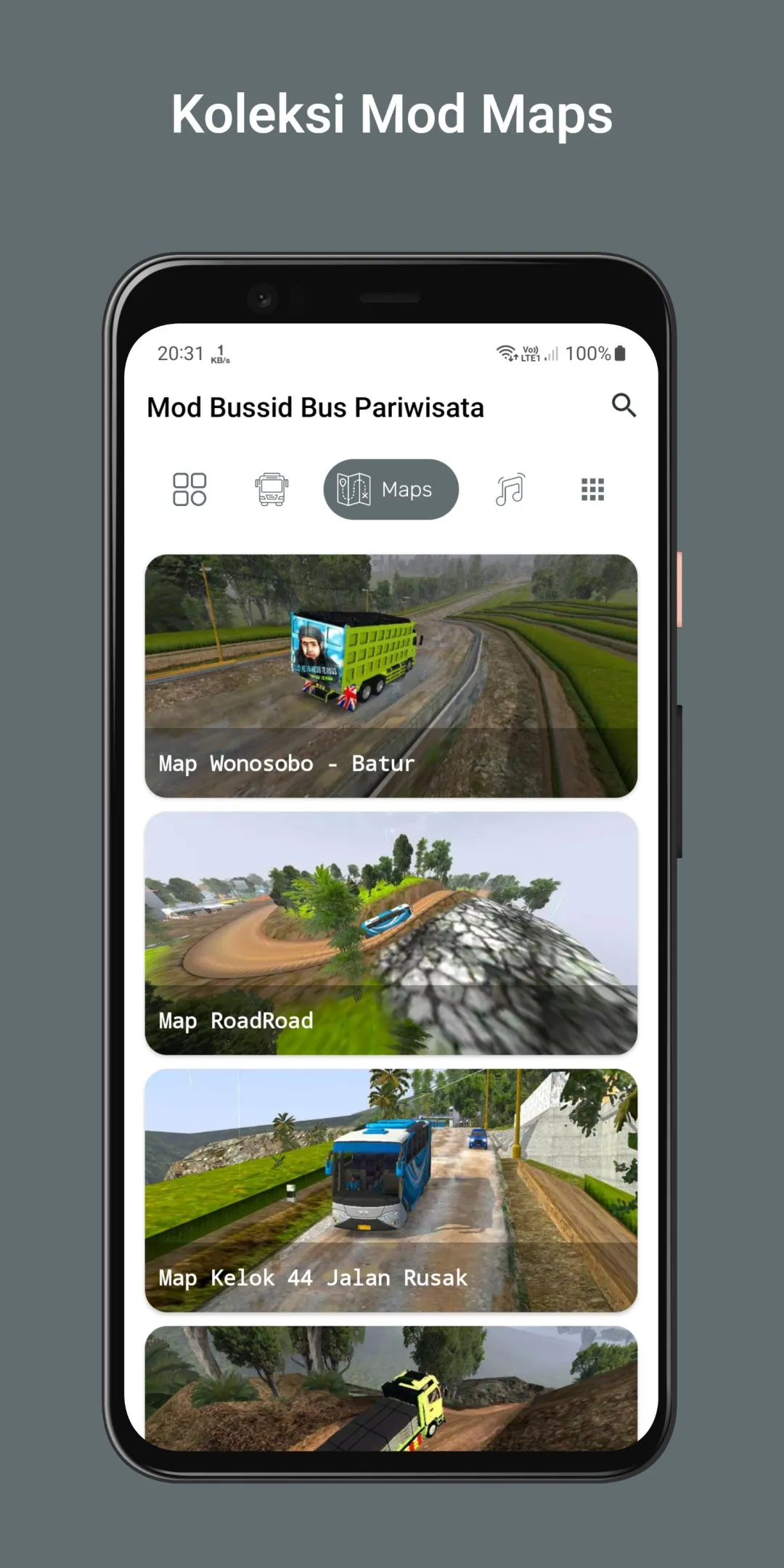 MOD Bussid Bus Pariwisata | Indus Appstore | Screenshot