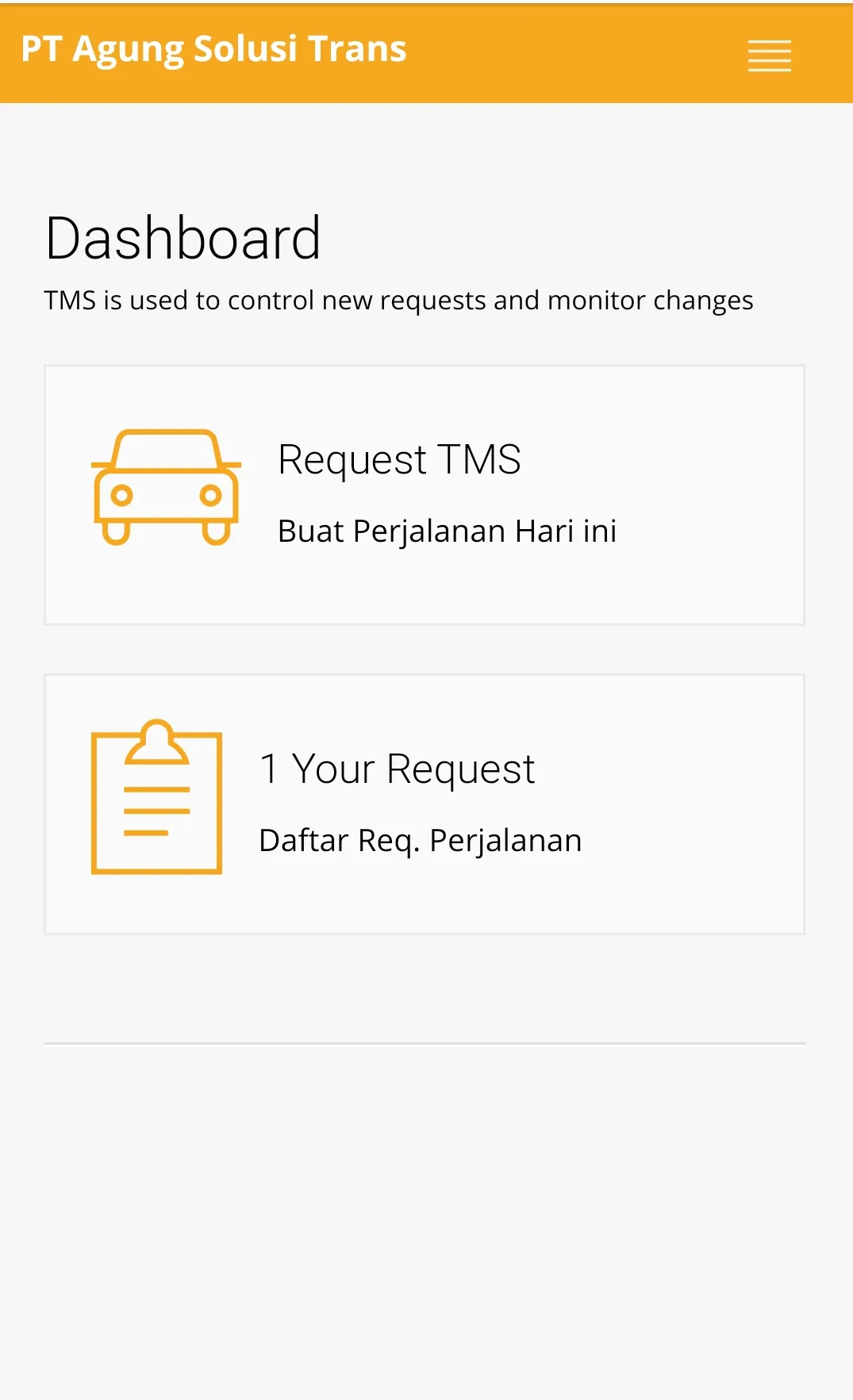 TMS Agungrent | Indus Appstore | Screenshot