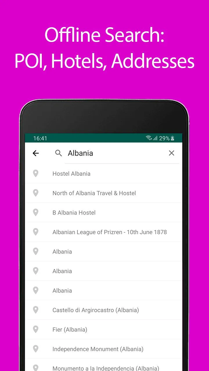 Albania Offline Map and Travel | Indus Appstore | Screenshot