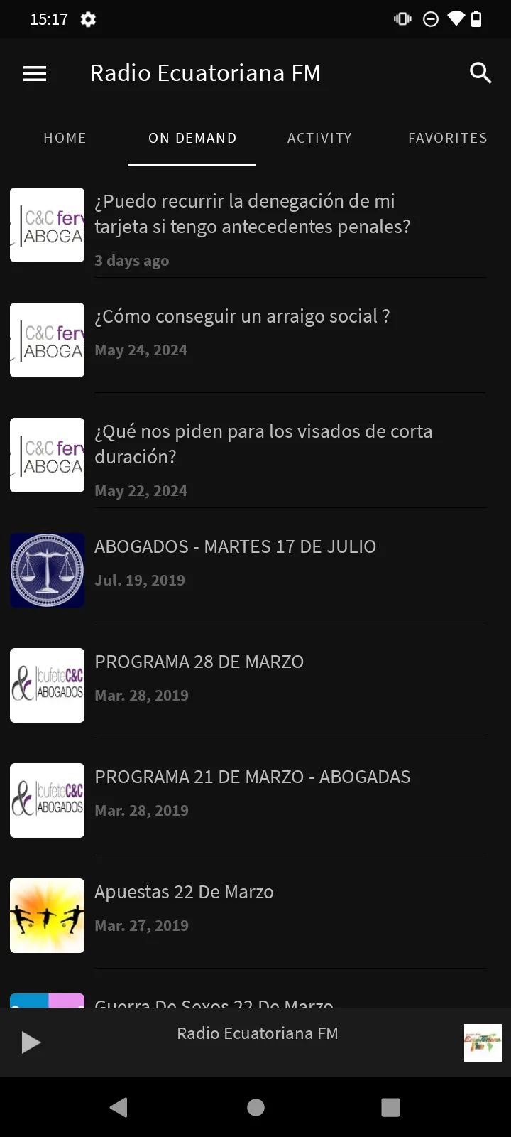 Radio Ecuatoriana FM | Indus Appstore | Screenshot