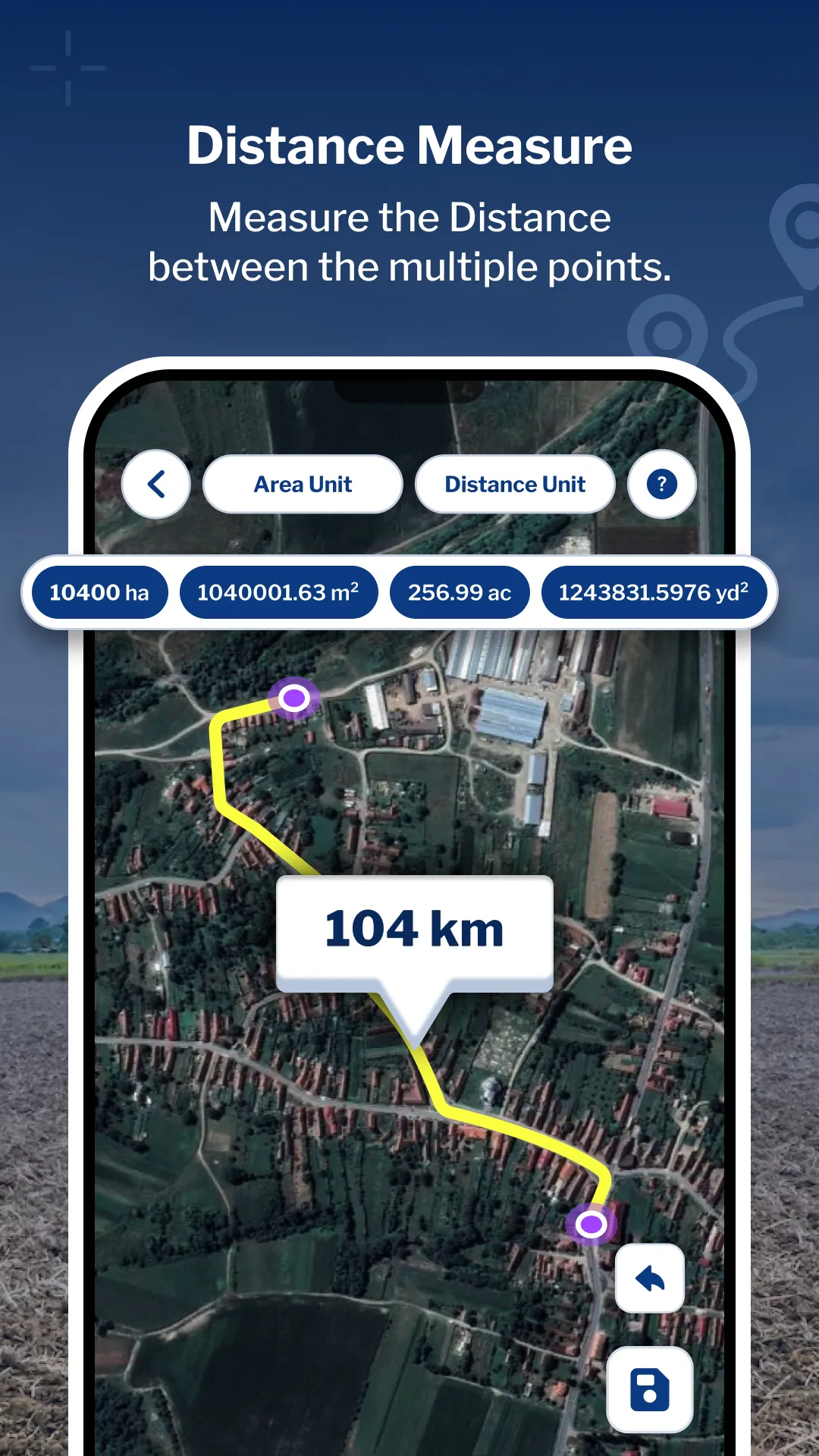 GPS Field Area Measure | Indus Appstore | Screenshot