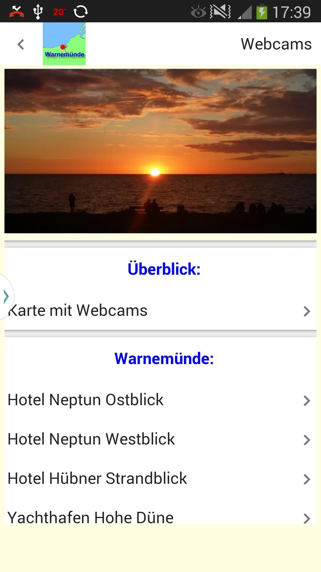 Warnemünde App für den Urlaub | Indus Appstore | Screenshot