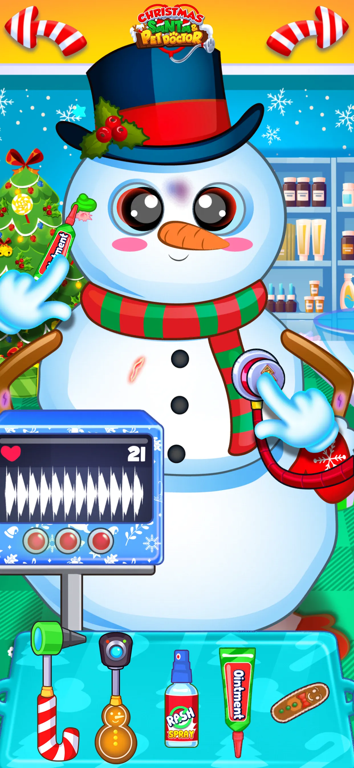 Christmas Dentist Doctor Pets | Indus Appstore | Screenshot