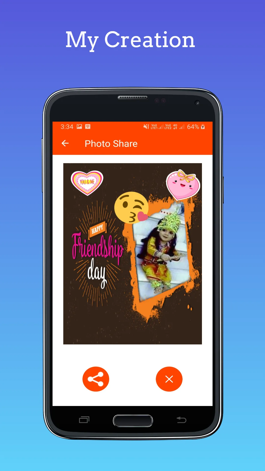 friendship day wishes | Indus Appstore | Screenshot