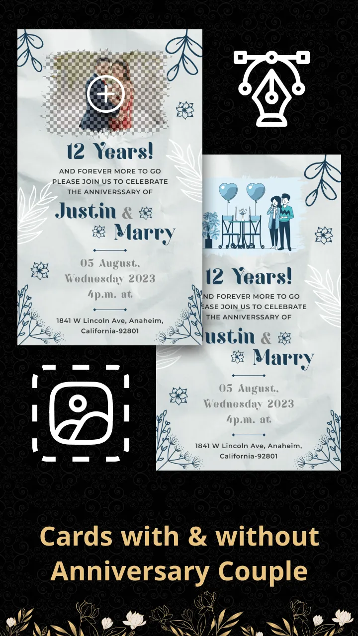 Anniversary Invitation Card | Indus Appstore | Screenshot