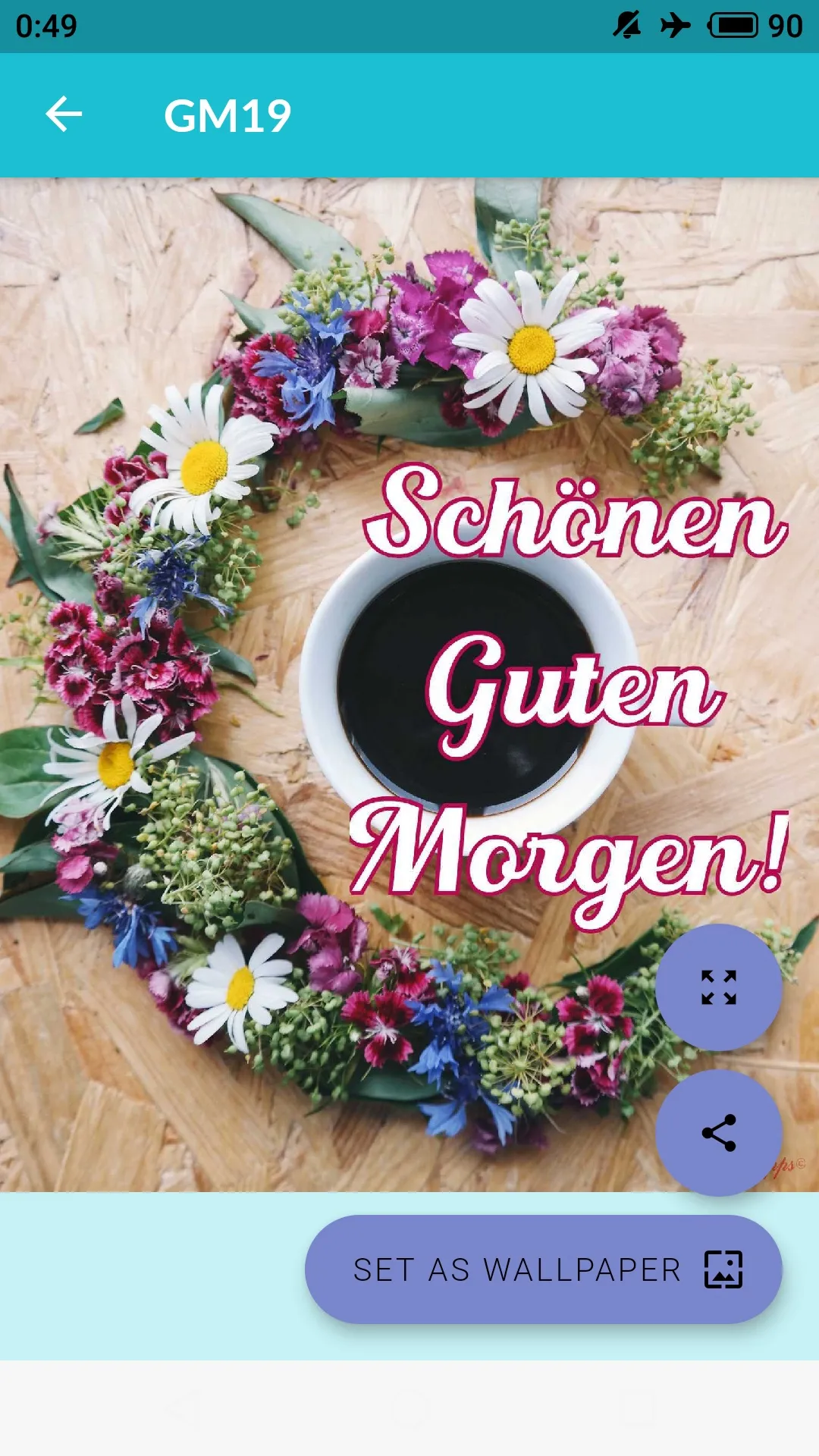 Schönen Guten Morgen | Indus Appstore | Screenshot