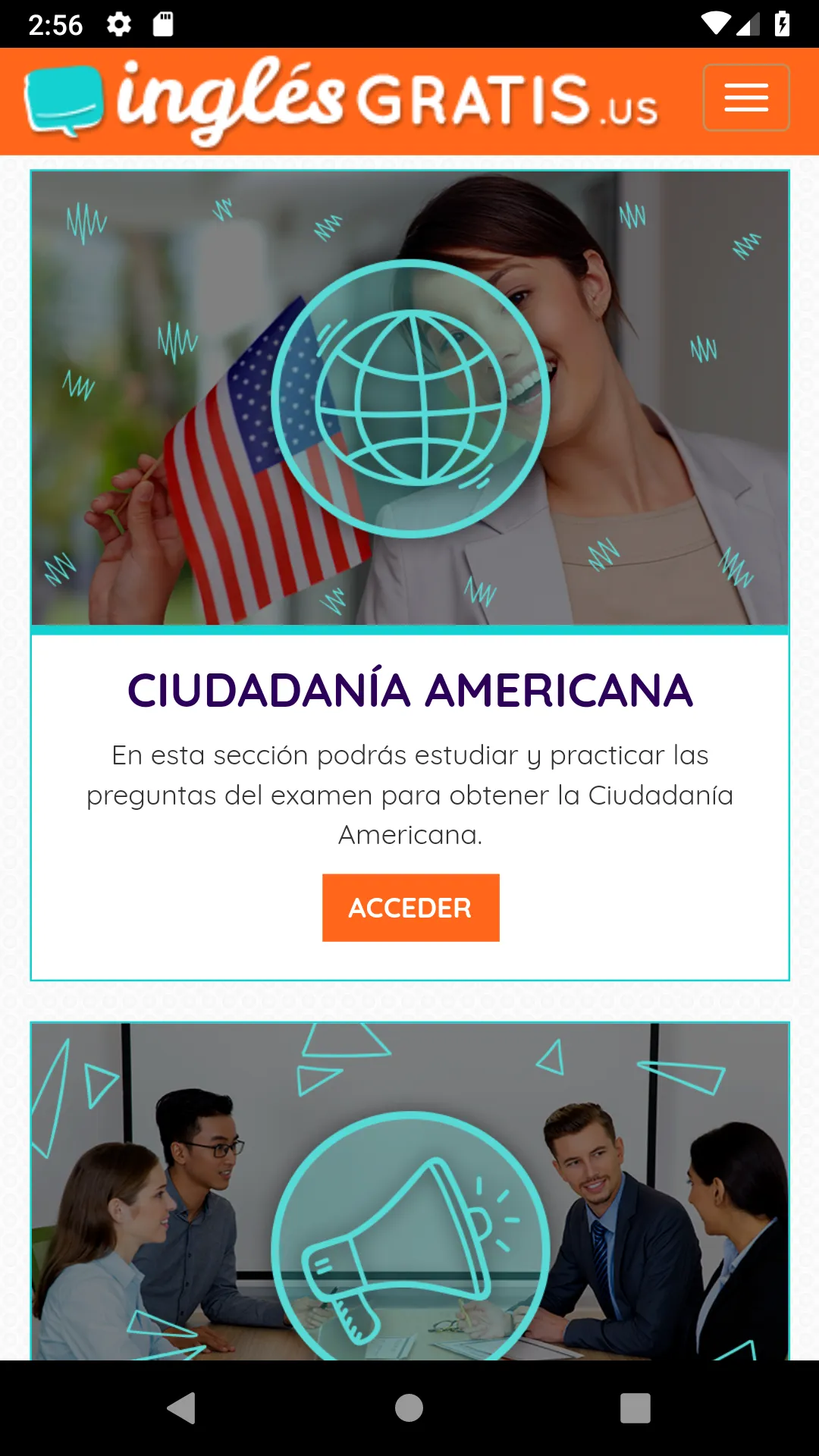 Inglés Gratis | Indus Appstore | Screenshot