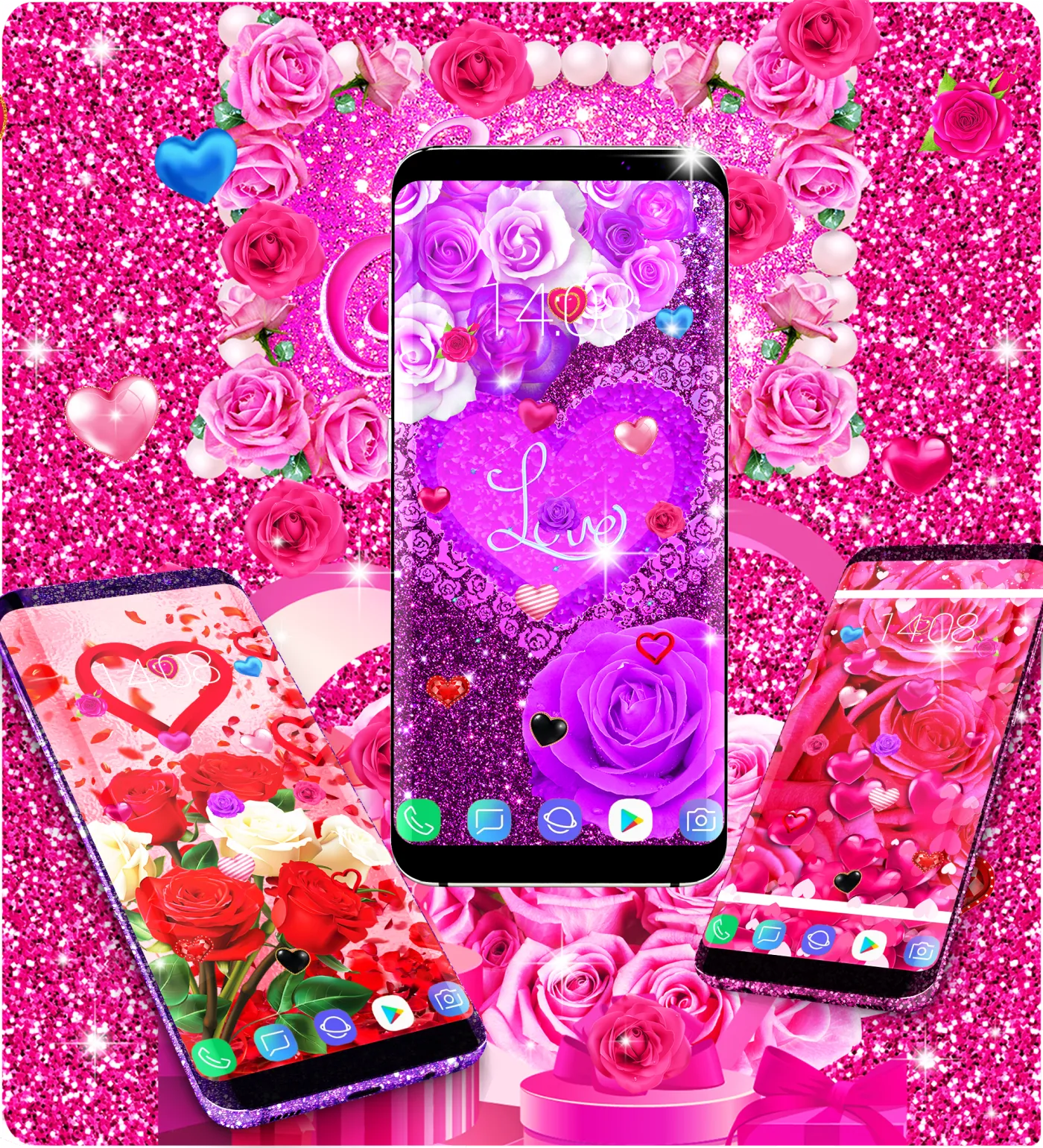 Wallpaper hd rose love | Indus Appstore | Screenshot