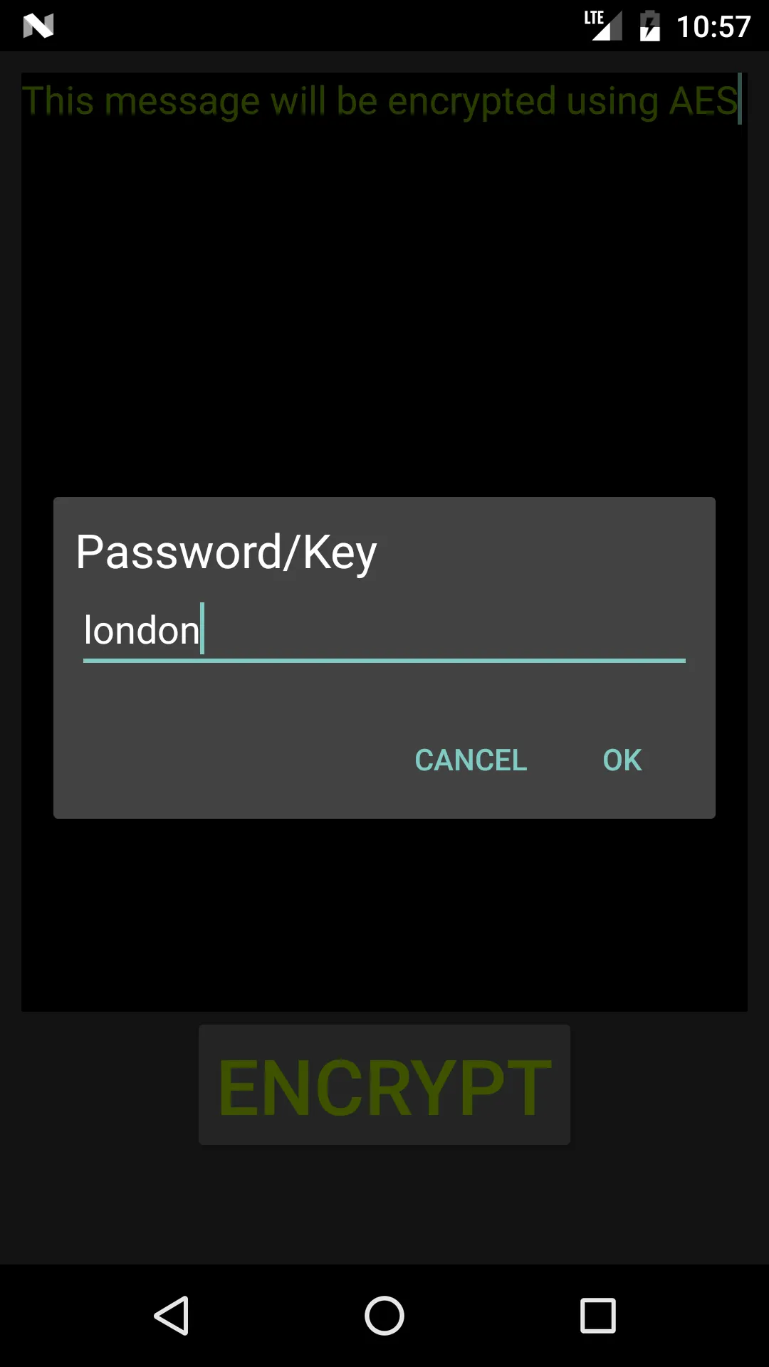 Message Encrypter/Decrypter | Indus Appstore | Screenshot