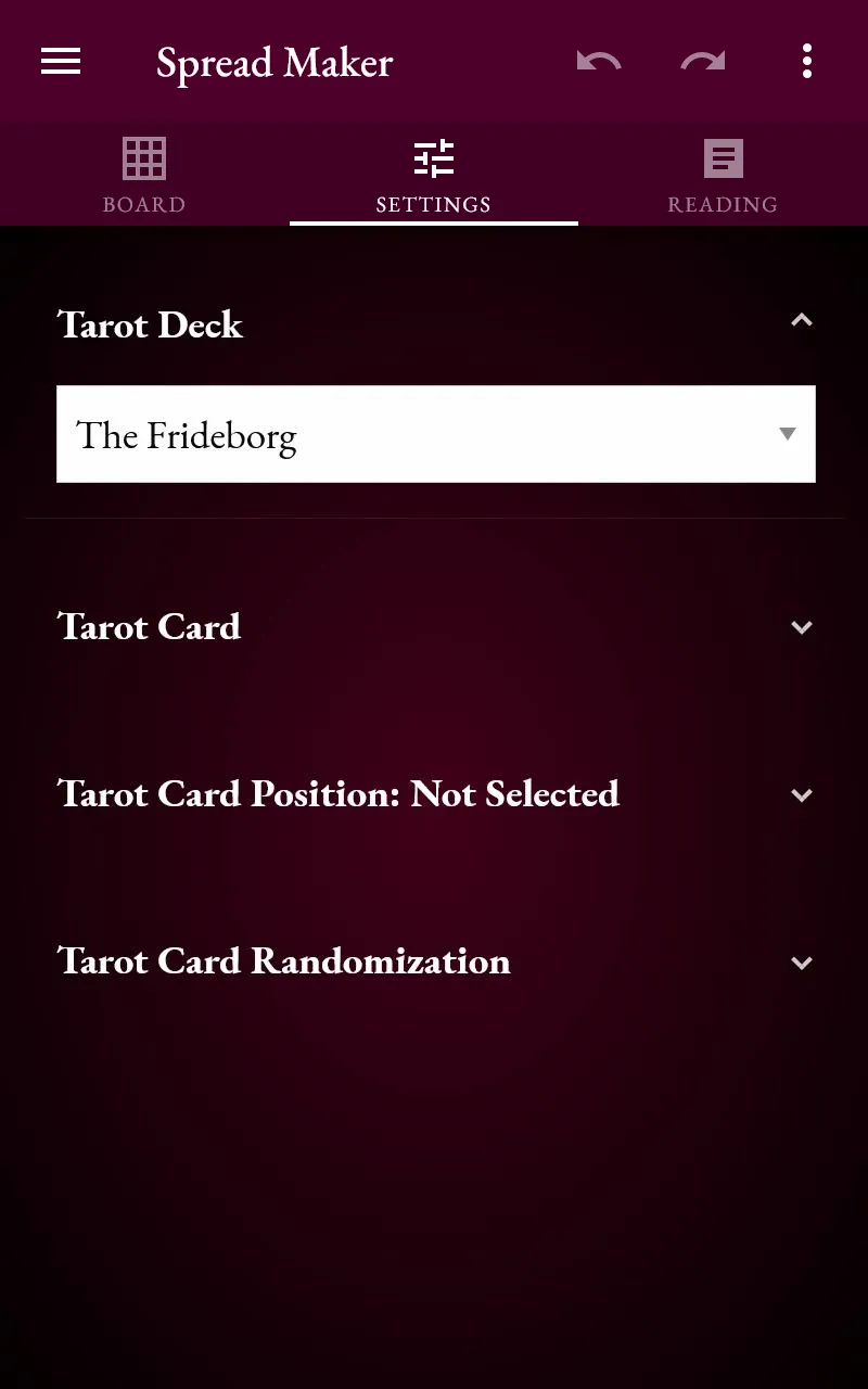 Tarot Spreader | Indus Appstore | Screenshot