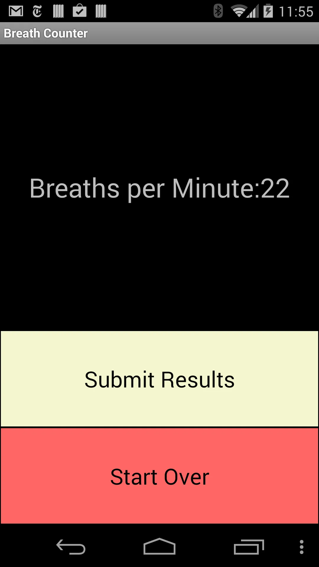 Breath Counter 3.0 | Indus Appstore | Screenshot