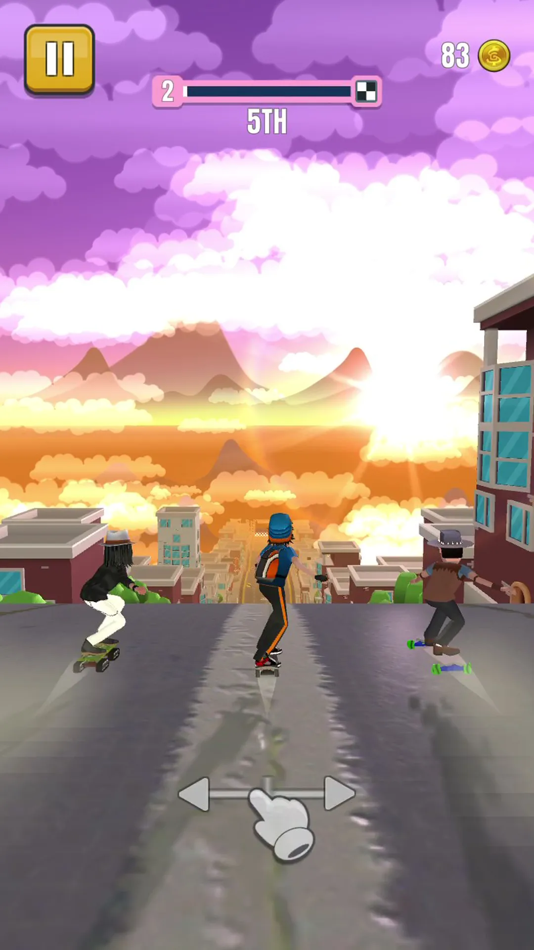 Faily Skater Street Racer | Indus Appstore | Screenshot