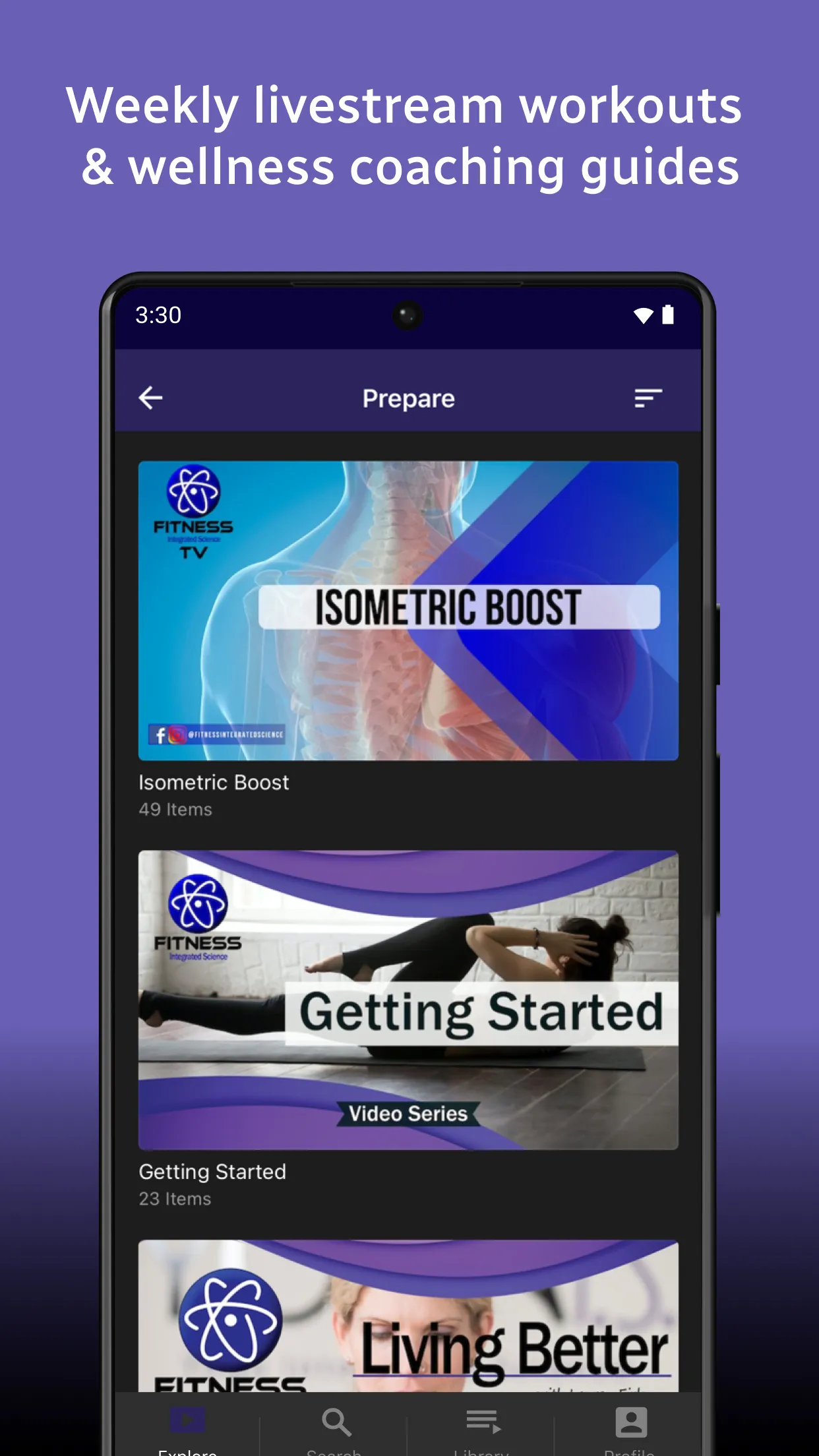 Fitness Integrated Science TV | Indus Appstore | Screenshot