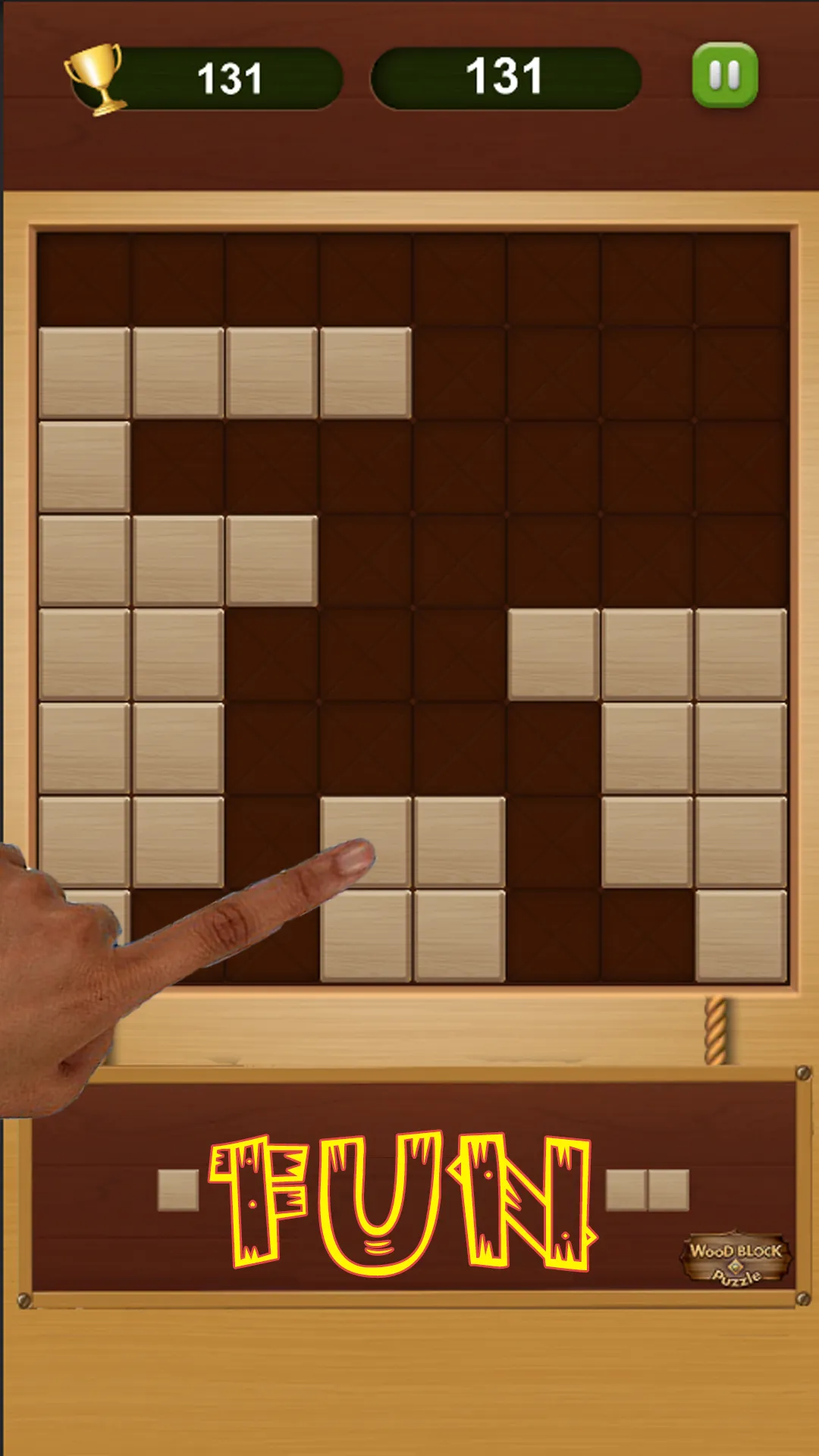 Wood Block Puzzle 2021 | Indus Appstore | Screenshot